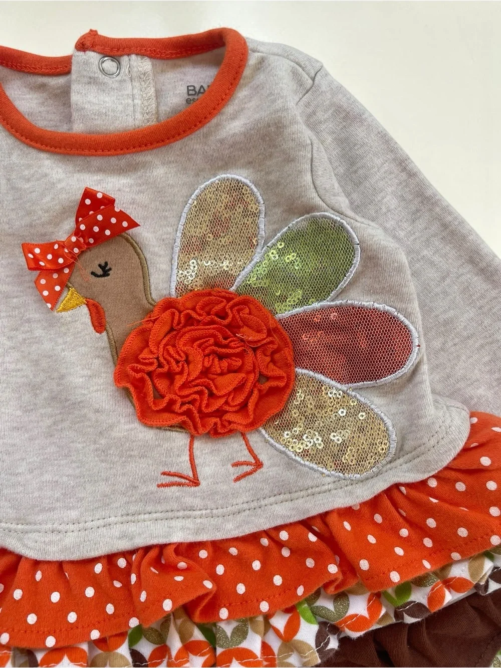 BABY ESSENTIALS EUC Boutique Fall Thanksgiving Turkey Set